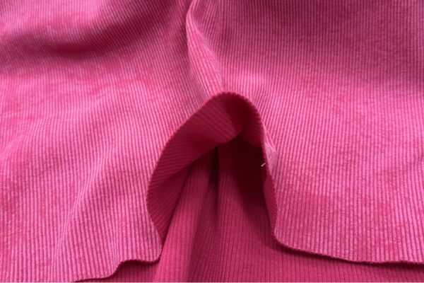 Кашкорсе с лайкрой Варенка фуксия (к трехнитке петля варенка)